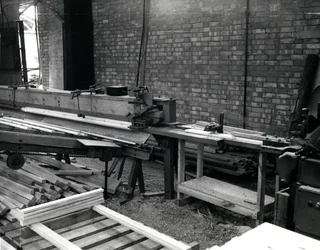 Holzarbeiten, ca. 1960
